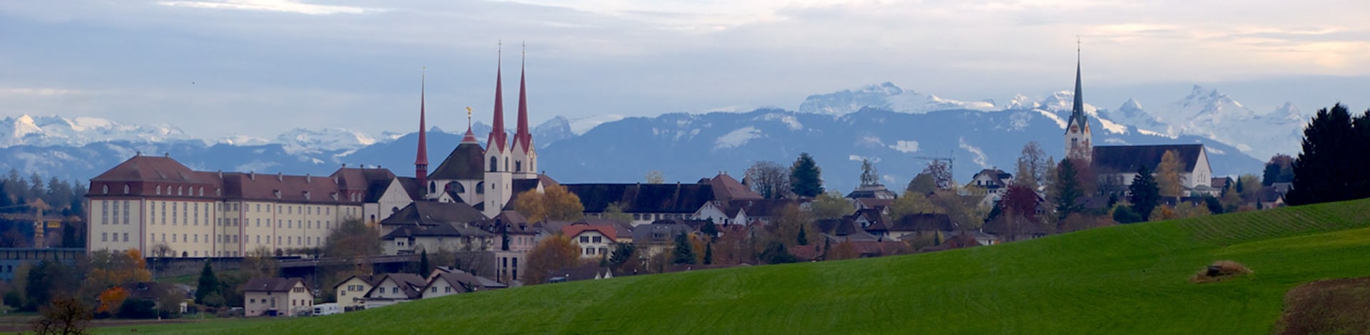 vue sur la montagne dans la région du Freiamt