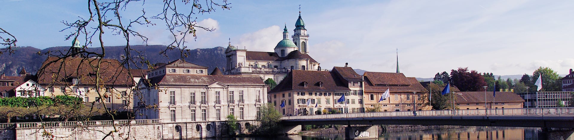 Aussicht auf die Stadt Solothurn