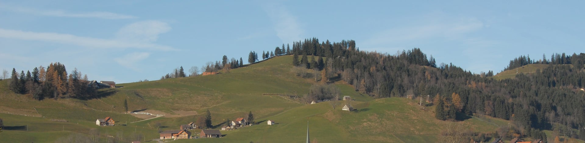 paysage dans la région d’Appenzell Rhodes-Extérieures