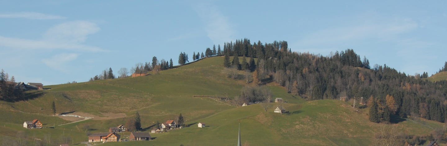 paysage dans la région d’Appenzell Rhodes-Extérieures