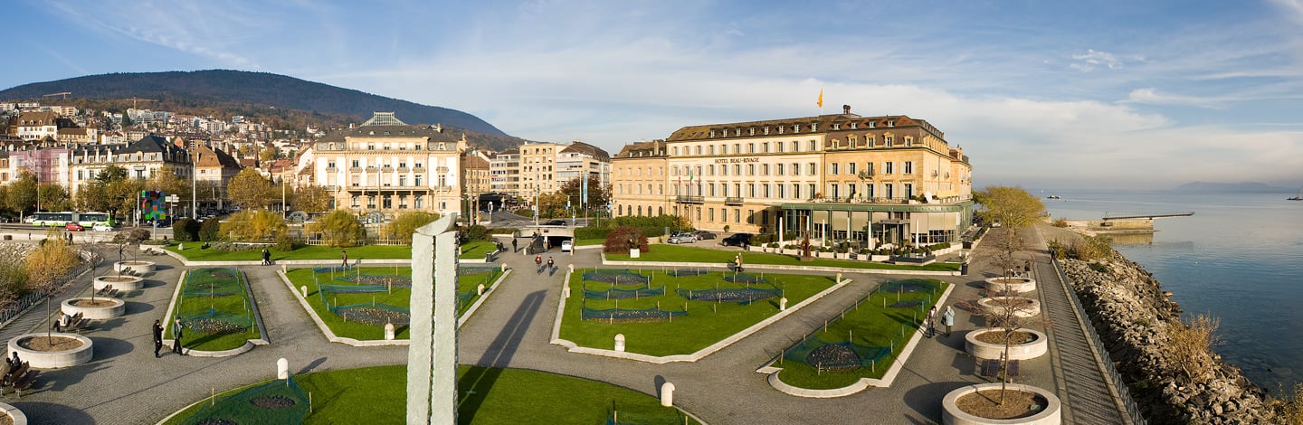 Il centro di Neuchâtel