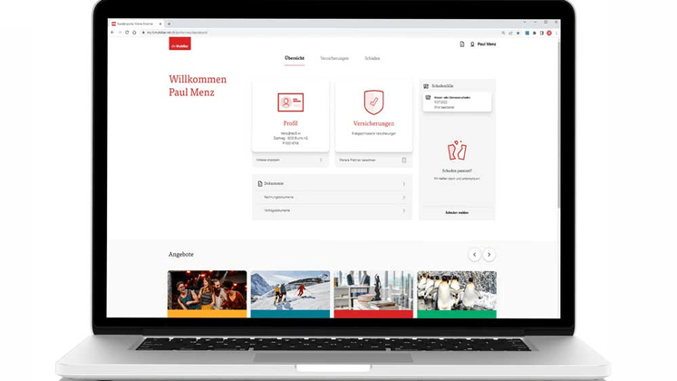 Das «Meine Mobiliar» Kundenportal
