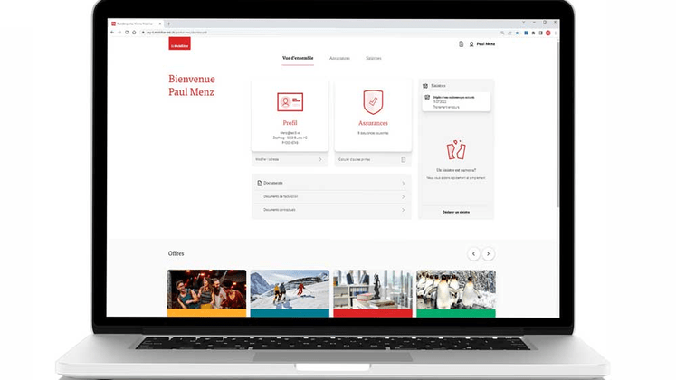 Le portail clients «Ma Mobilière»